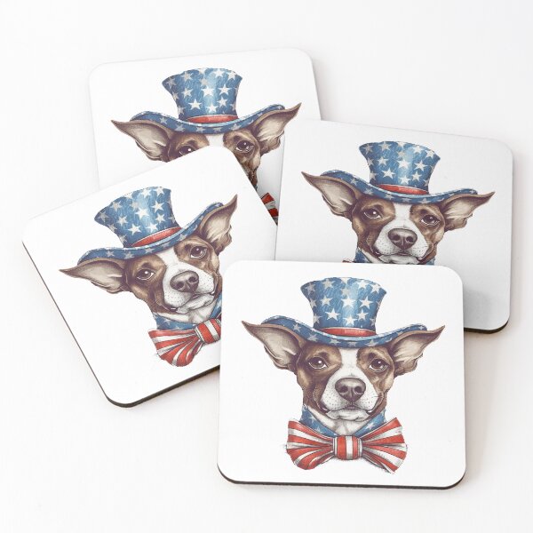 Item preview, 4th of July Dog designed and sold by Magico Paco.