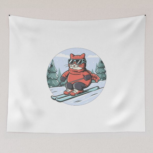 Item preview, cat skiing designed and sold by rozar-nv.