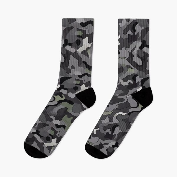 Item preview, Gray-Toned Camouflage Seamless Pattern. designed and sold by GiveMeMood.