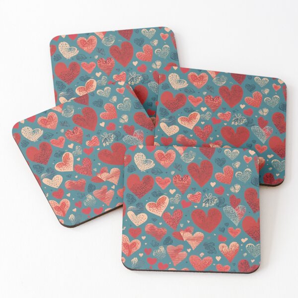 Item preview, Drawings of hearts designed and sold by Min Gave.