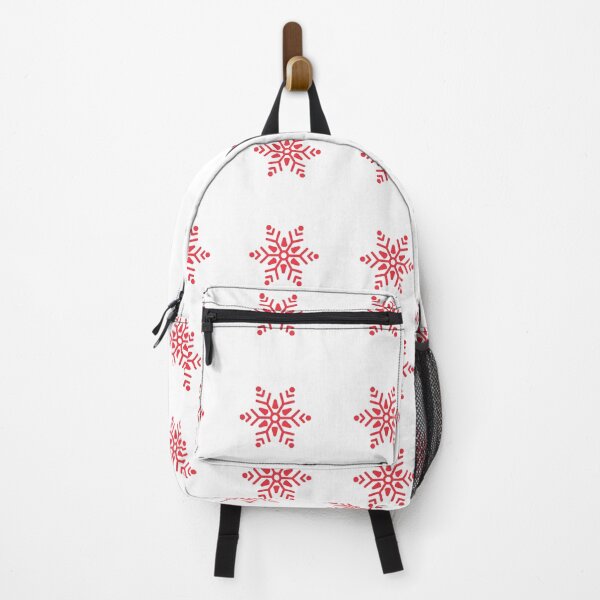Item preview, White Red Stylized Maple-Inspired Festive Cheerful Cozy Ottawa Pattern designed and sold by PenguinForests.