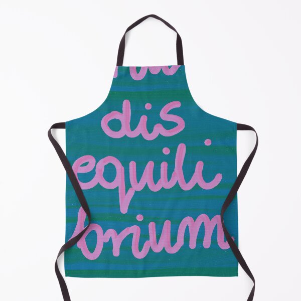 Item preview, DISEQUILIBRIUM word art print designed and sold by nataliavandalia.