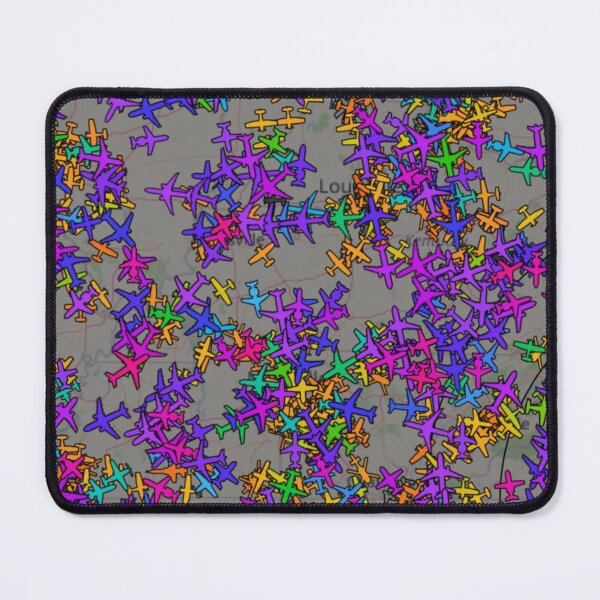 Item preview, Airplanes on Radar - Actual air traffic over the Southeastern US designed and sold by shutterrudder.