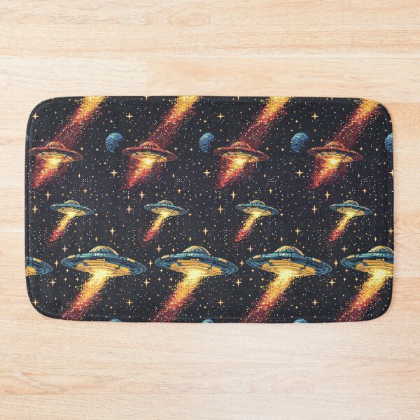 Item preview, Retro UFOs designed and sold by TheOosh.