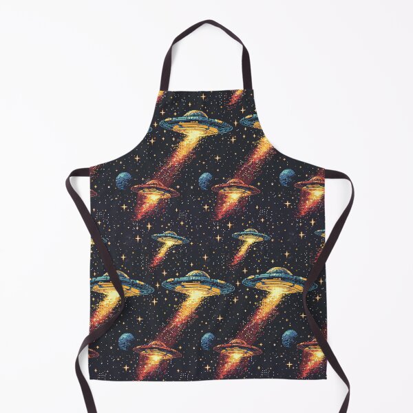 Item preview, Retro UFOs designed and sold by TheOosh.