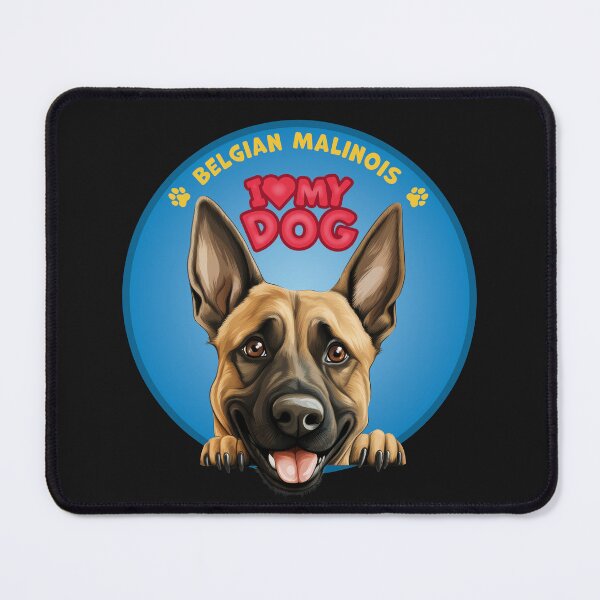 Item preview, I Love my dog Belgian Malinois designed and sold by SerhiiArt.