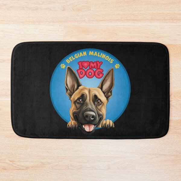 Item preview, I Love my dog Belgian Malinois designed and sold by SerhiiArt.
