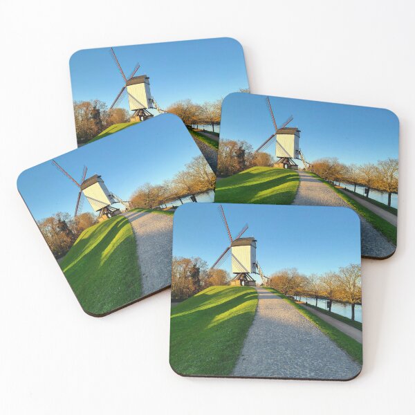 Item preview, Windmills of Bruges designed and sold by MadeandFound.