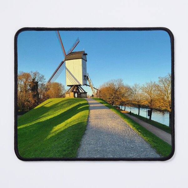 Item preview, Windmills of Bruges designed and sold by MadeandFound.