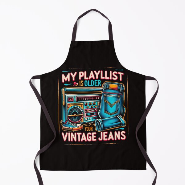 Item preview, "Retro Beats vs. Vintage Threads Funny Gifts designed and sold by DiySystem.