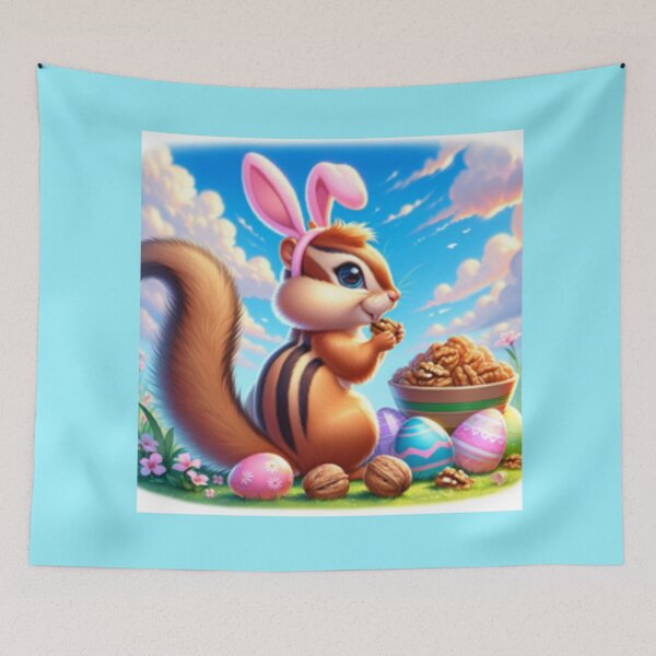 Item preview, Easter chipmunk designed and sold by seahorse crossing.