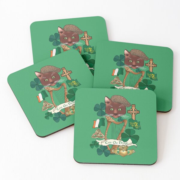 Item preview, Pat the Irish Cat  designed and sold by IrishVikingDesigns.