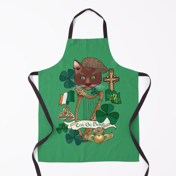Item preview, Pat the Irish Cat designed and sold by IrishVikingDesigns.