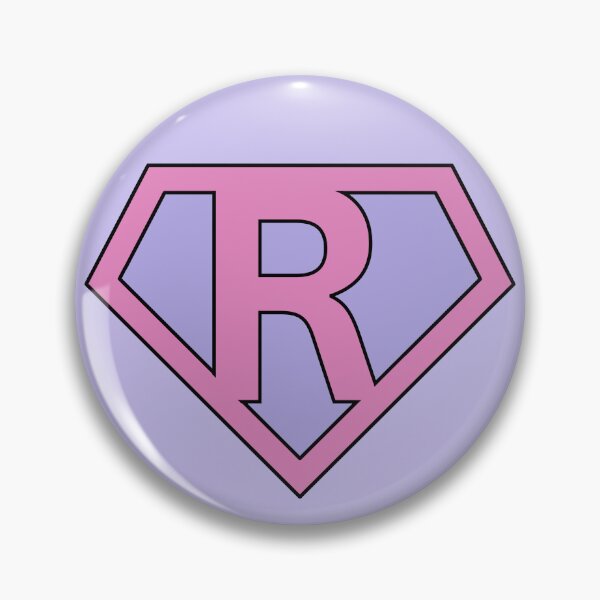 Item preview, Letter R | Super Letter | Purple and Pink designed and sold by Christiana-Art.