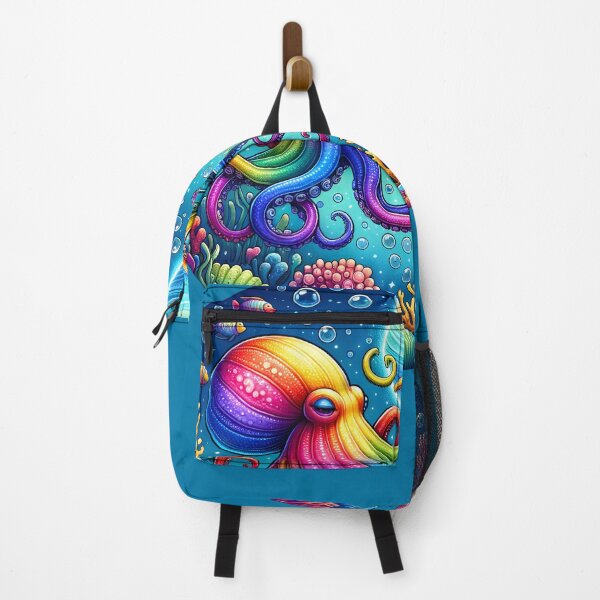 Item preview, Rainbow Octopus designed and sold by FrostyFrisby.