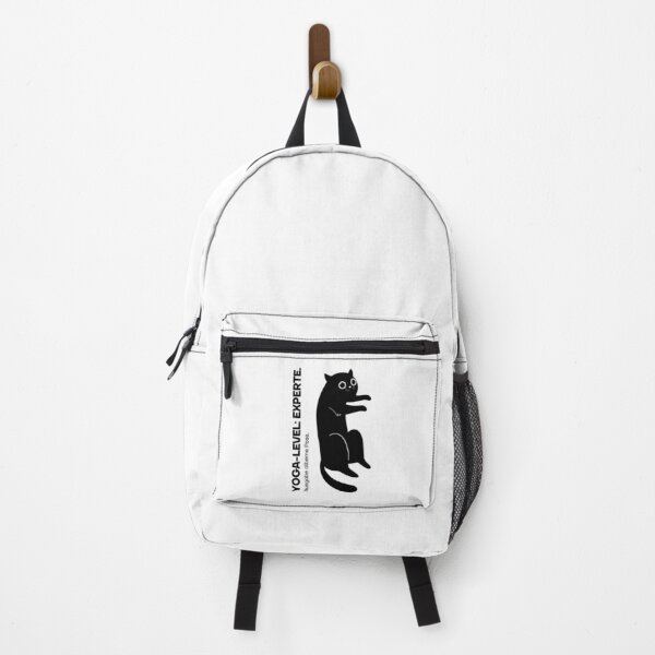 Item preview, Yoga-Level: Experte. Ausgabe alberne Pose | Silly Pose Black Cat Design designed and sold by RM-Journey.