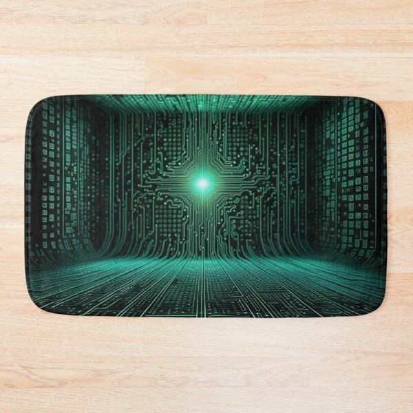 Item preview, Matrix Codes Circuit Pattern designed and sold by Simplybe1.