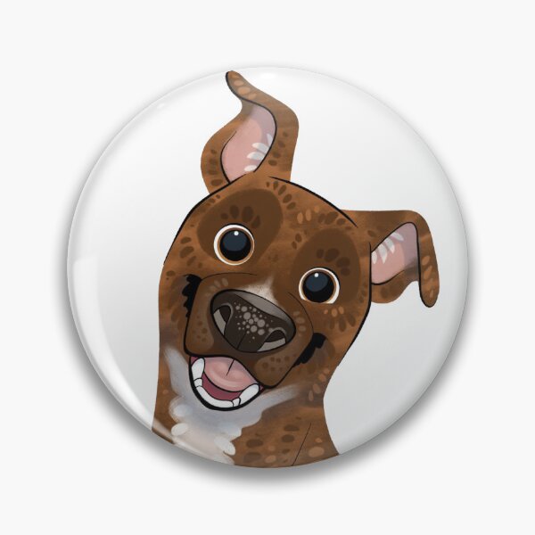 Item preview, brindle dog designed and sold by olive-03.