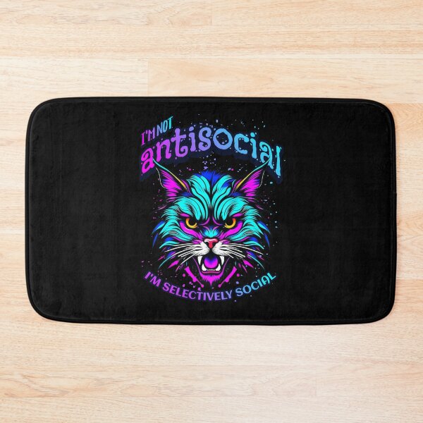Item preview, I'm Not Antisocial, I'm Selectively Social designed and sold by SeledineArt.