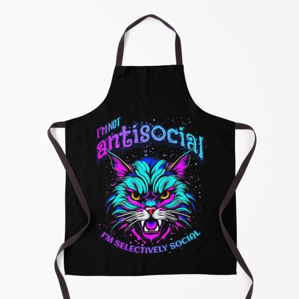Item preview, I'm Not Antisocial, I'm Selectively Social designed and sold by SeledineArt.