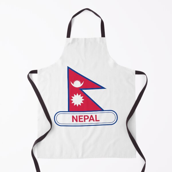 Item preview, Nepal Country Badge - Nepal Flag designed and sold by chrisrivait.