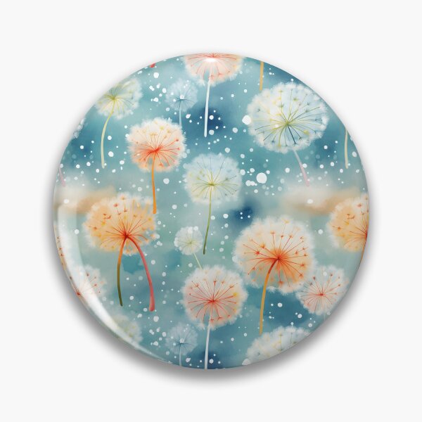 Item preview, Watercolor dandelion pattern 1 designed and sold by HofTao.