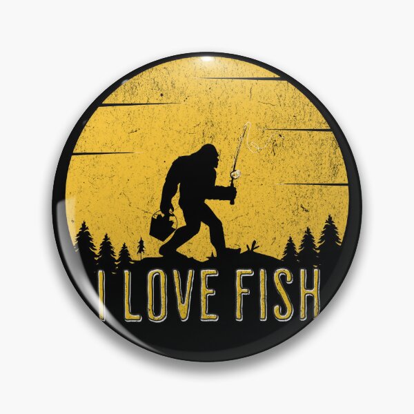 Item preview, Bigfoot Fishing designed and sold by ChromaticBlend.