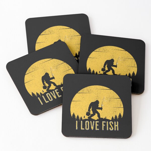 Item preview, Bigfoot Fishing designed and sold by ChromaticBlend.