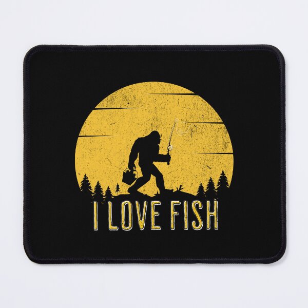 Item preview, Bigfoot Fishing designed and sold by ChromaticBlend.