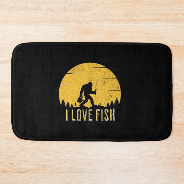 Item preview, Bigfoot Fishing designed and sold by ChromaticBlend.