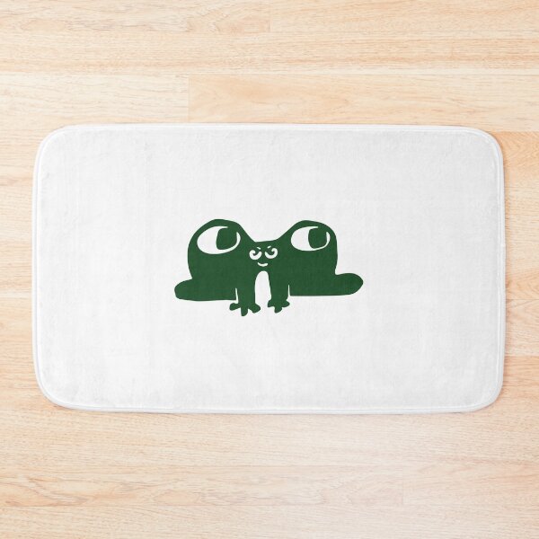 Item preview, Dark Green Mustache Frog designed and sold by Art-Lyss.