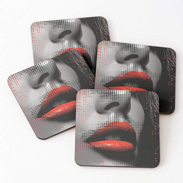 Item preview, Pop Art Panels in Halftone Hues designed and sold by Retro Type.