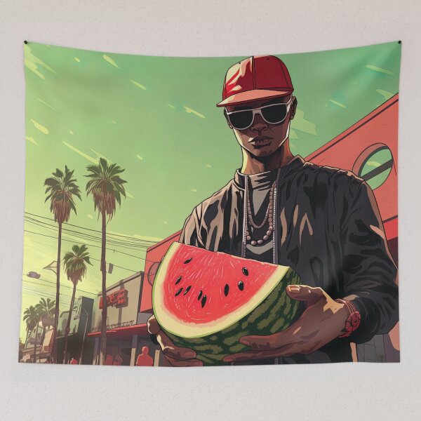 Artikelvorschau, Wassermelone | Hip-Hop-Stil entworfen und verkauft von ComicsFactory.