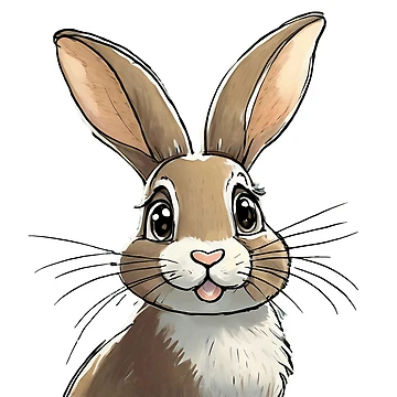 Artwork thumbnail, Curious Rabbit by omerfdln34
