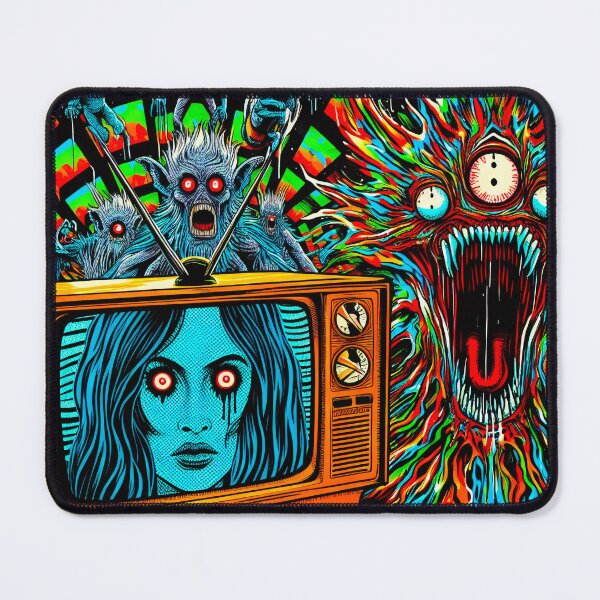 Item preview, Trippy Psychedelic Cosmic Overseer And His Horde designed and sold by AIPixelMaster.