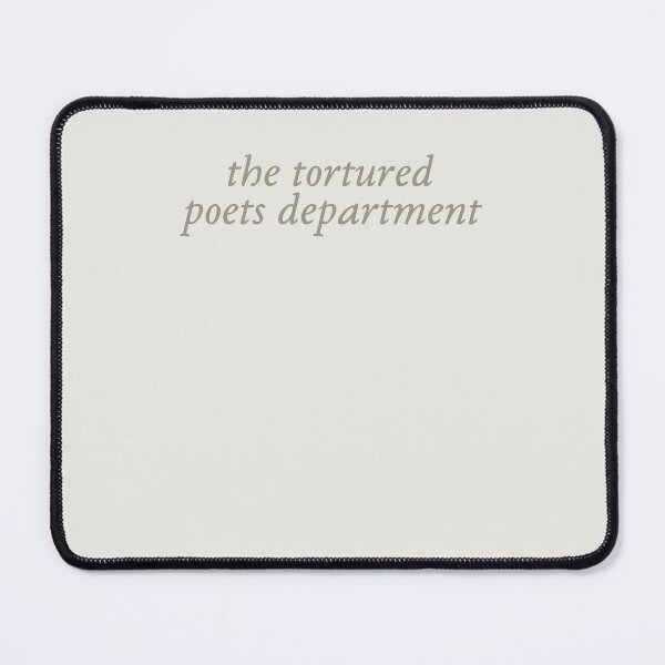 Item preview, the tortured poets department - greige text designed and sold by acciojoy.
