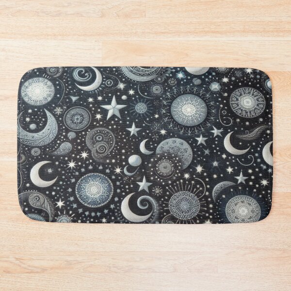 Item preview, Tiny Moons Fabric Dream designed and sold by Rui Fernandes.