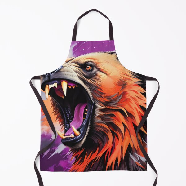 Artikelvorschau, BRÜLLENDER BÄR - TIER, TASSE, AUFKLEBER, T-SHIRT, BECHER, entworfen und verkauft von Eandbeyond.