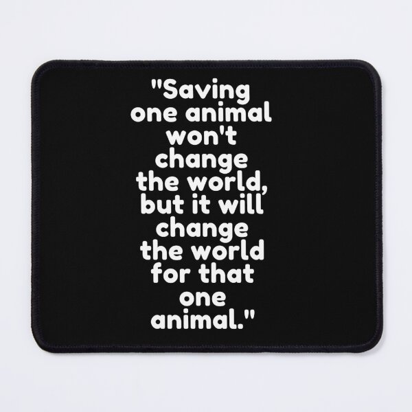 Item preview, saving animals designed and sold by HelloThereStore.