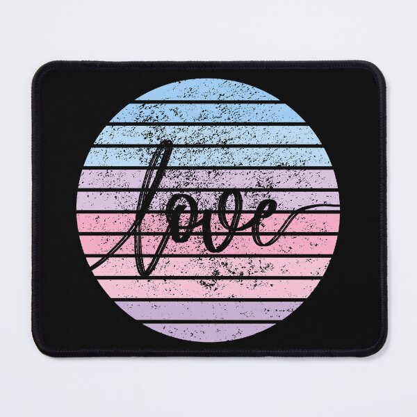 Item preview, Love pinkish purplish and bluish retro sunset designed and sold by EMMonovi.