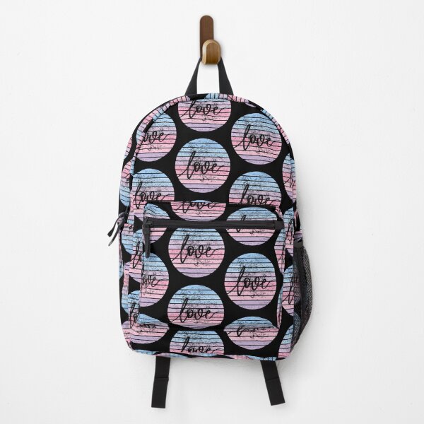 Item preview, Love pinkish purplish and bluish retro sunset designed and sold by EMMonovi.