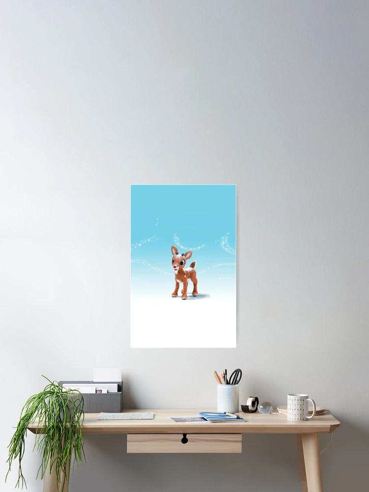 Thumbnail 2 of 3, Poster, Baby Rudolph designed and sold by Slinky-Reebs.