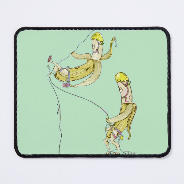 Item preview, Two bananas rock climbing designed and sold by piedaydesigns.