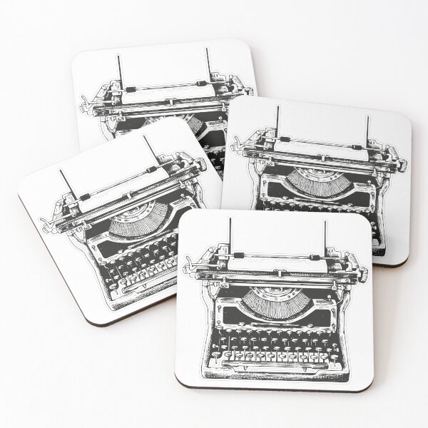Item preview, Timeless Elegance: Vintage Typewriter Illustration with Time-Worn Charm designed and sold by OpsDesing.