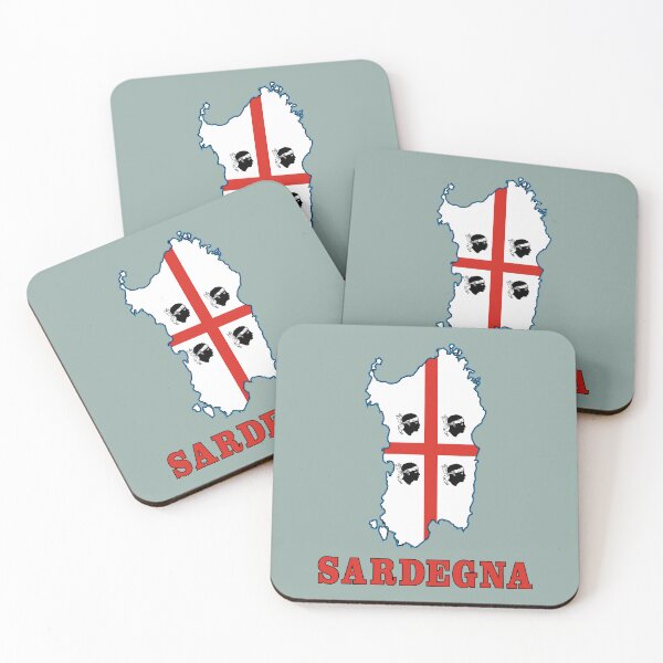 Item preview, Sardegna bandiera map designed and sold by studioss76.