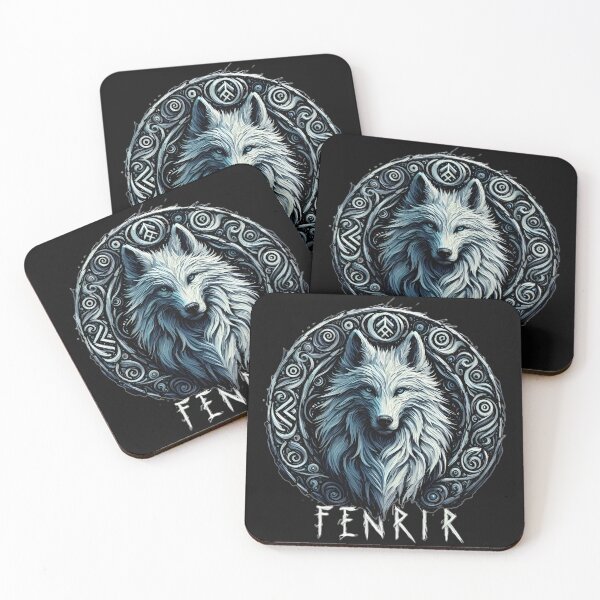 Item preview, Fenrir Lobo Blanco designed and sold by AEGIR-.