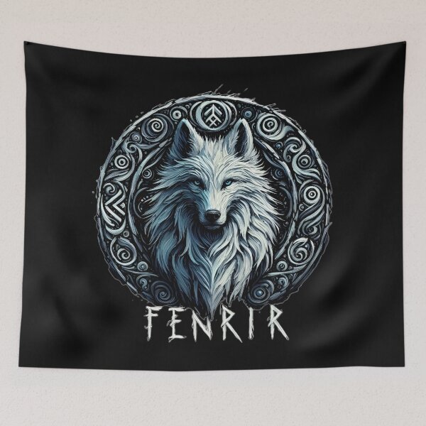 Item preview, Fenrir White Wolf designed and sold by AEGIR-.