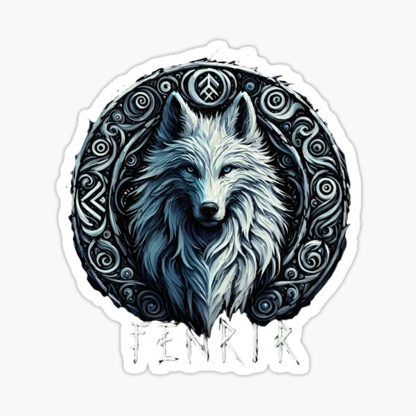 Item preview, Fenrir White Wolf designed and sold by AEGIR-.
