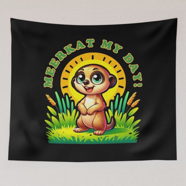 Item preview, Sunshine Meerkat: Brightening Your Day designed and sold by vk09.