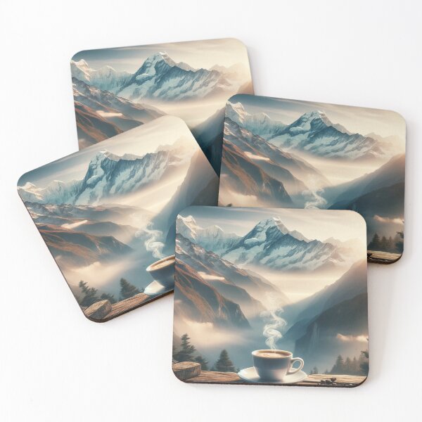 Item preview, Mountain Morning Brew - Coffee Lovers designed and sold by lukaszk01.